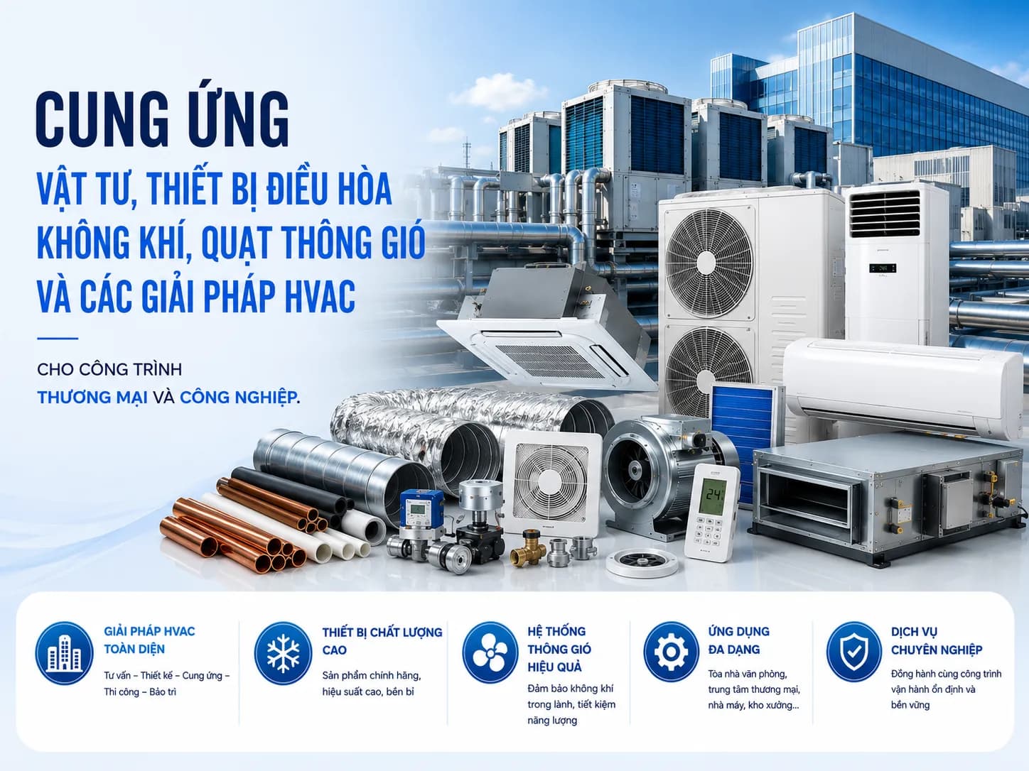 Điện Lạnh & Điều Hòa Thông Gió - HVAC